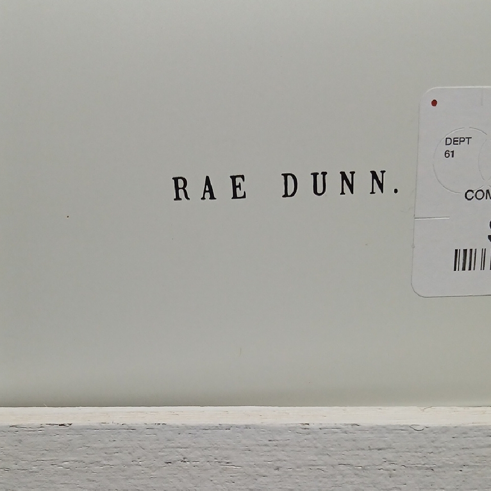 Rae Dunn White Mailbox with Red Heart NWT - Picture 7 of 9